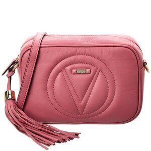 VALENTINO BY MARIO VALENTINO Nina Signature Leather Crossbody In Pink
